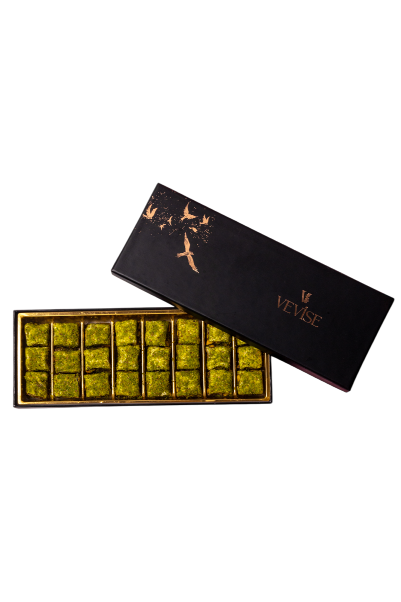 Fıstıklı Lokum - Pistachio Turkish delight - Görsel 4