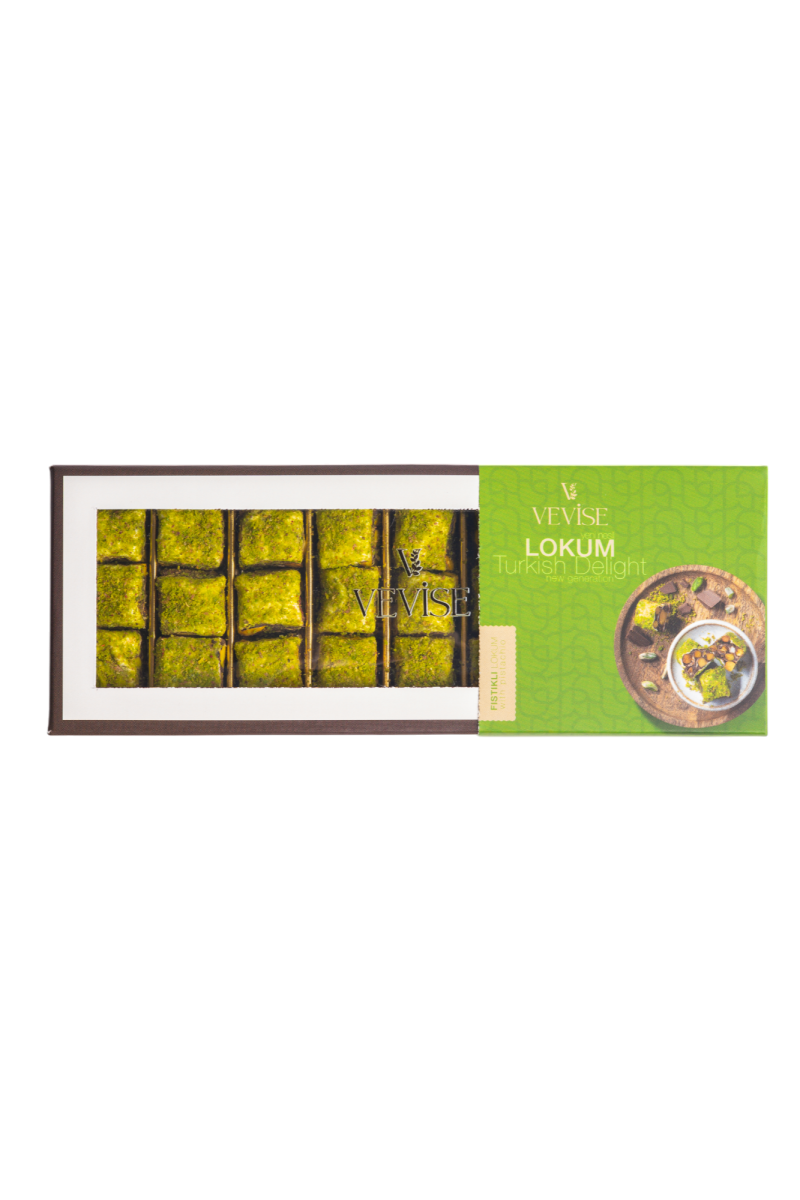 Fıstıklı Lokum - Pistachio Turkish delight - Görsel 3