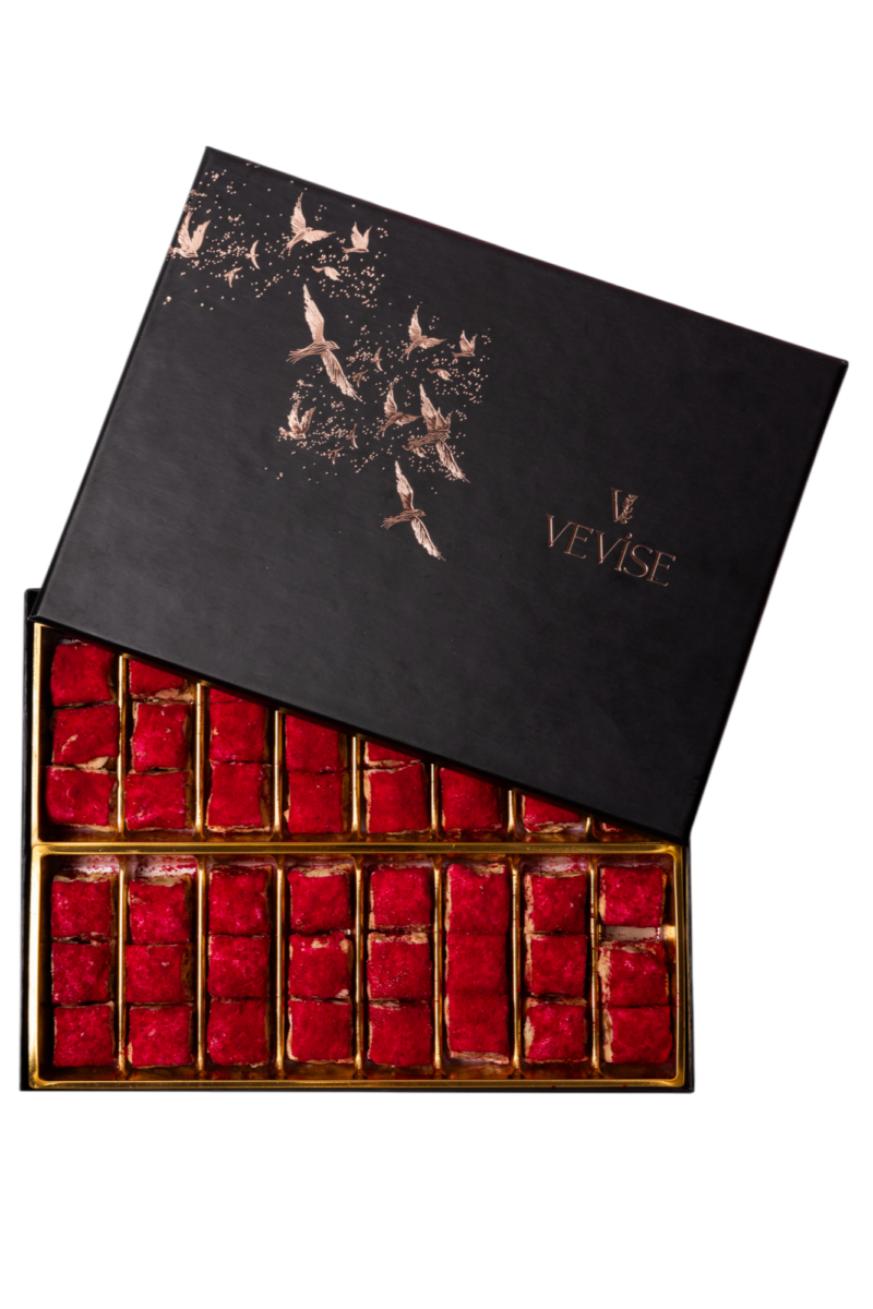 Red Velvet Lokum - Red velvet Turkish delight